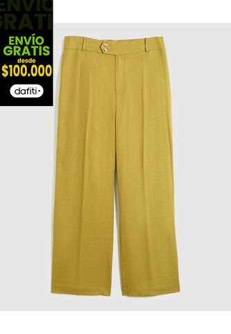 Pantalón Para Mujer Moda Color Verde Marca Patprimo #14070733 Patprimo