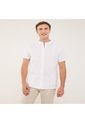 Camisa Guayabera Para Hombre Manga Corta Sin Bolsillo Color Blanco Marca Patprimo #44030380 de Patprimo