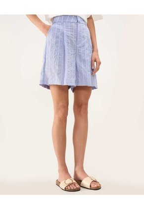 Short Para Mujer  Color Azul Claro Marca Patprimo #30190071