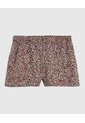Pijama Short Con Cuello En V Para Mujer  Para Mujer Café Patprimo de Patprimo