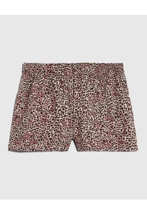 Pijama Short Con Cuello En V Para Mujer  Para Mujer Café Patprimo