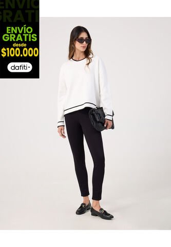 Leggins Para Mujer Largo Color Negro Marca Patprimo #30230857 Patprimo