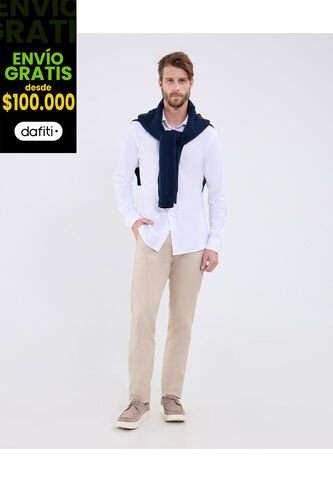 Pantalón Para Hombre Chino Color Beige Marca Patprimo #44071145 Patprimo