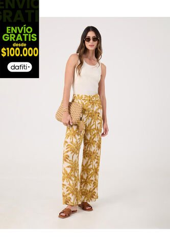 Pantalón Para Mujer Moda Color Amarillo Marca Patprimo #30072065 Patprimo