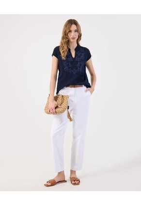 Pantalón  Para Mujer Chino Color Blanco Marca Patprimo #30072052