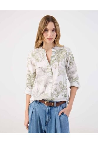 Blusa  Para Mujer Manga Larga Color Verde Marca Patprimo #30123635 Patprimo