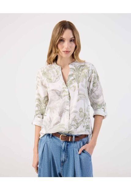 Blusa  Para Mujer Manga Larga Color Verde Marca Patprimo #30123635