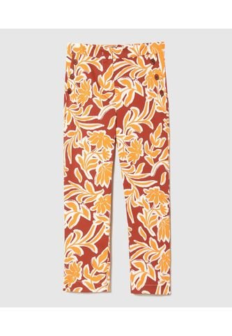 Pantalón Para Mujer Capri Color Rojo  Marca Patprimo #30071725 Patprimo