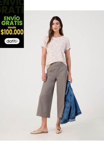 Pantalón Para Mujer Moda Color Gris Marca Patprimo #30072049 Patprimo