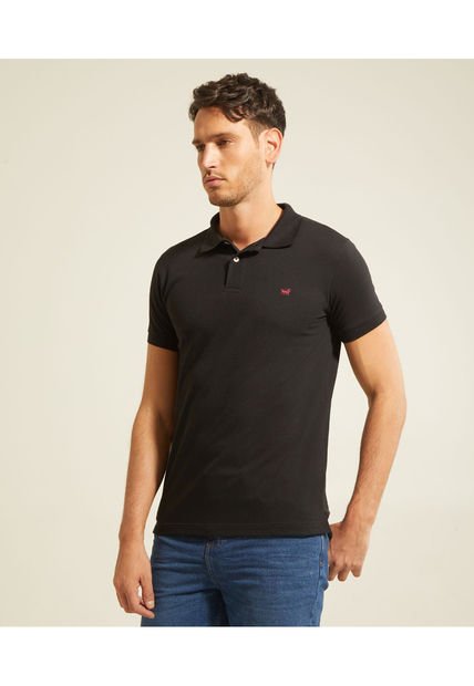 Polo Para Hombre Cuello Tejido Sin Bolsillo Color Negro Marca Patprimo #44112316