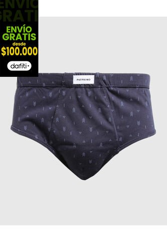 Boxer X1 Para Hombre Clasico Color Azul Marca Patprimo #10044-H0 Patprimo