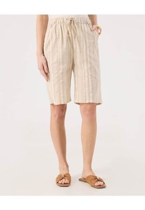 Bermuda Para Mujer Jogger Largo Color Beige Marca Patprimo #30100392