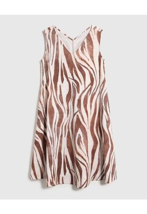 Vestido  Para Mujer M/Sisa Medio Color Café Marca Patprimo #30171080