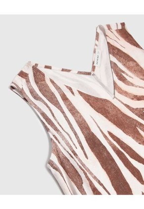 Vestido  Para Mujer M/Sisa Medio Color Café Marca Patprimo #30171080