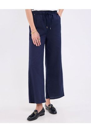 Pantalón Para Mujer Multiusos Plano Color Azul Marca Patprimo #30072002