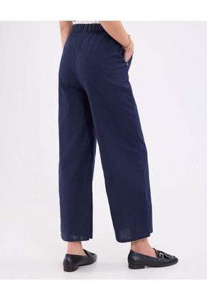 Pantalón Para Mujer Multiusos Plano Color Azul Marca Patprimo #30072002