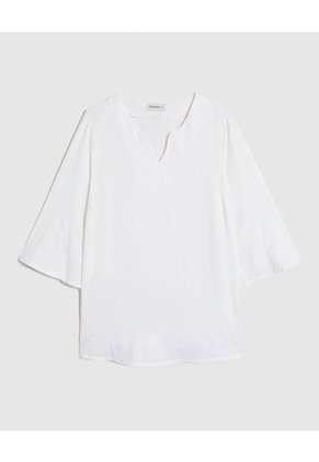 Blusa Para Mujer Manga 3/4 Color Blanco Marca Patprimo #14121418