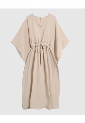 Vestido Para Mujer M/C Largo Color Café Marca Patprimo #14170104