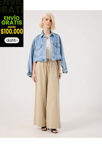 Pantalón Para Mujer Jogger Color Café Marca Patprimo #30072063 Patprimo