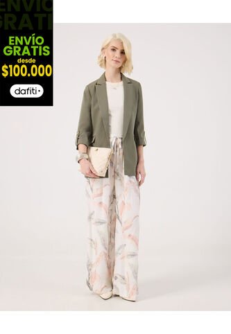 Pantalón Para Mujer Moda Color Crema Marca Patprimo #30072041 Patprimo