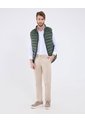 Chaleco Unicolor Acolchado  Para Hombre Verde Patprimo de Patprimo