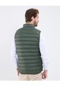 Chaleco Unicolor Acolchado  Para Hombre Verde Patprimo de Patprimo