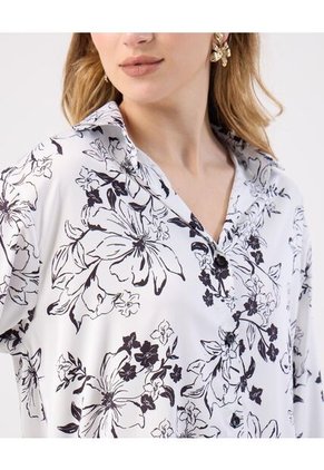 Camisa  Para Mujer Manga Larga Color Blanco Marca Patprimo #30010757