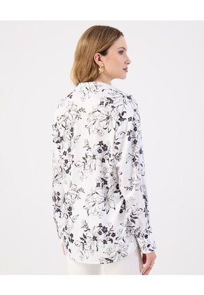 Camisa  Para Mujer Manga Larga Color Blanco Marca Patprimo #30010757