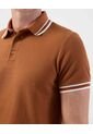 Polo  Para Hombre Cuello Tejido Sin Bolsillo Color Café Marca Patprimo #44117399 de Patprimo