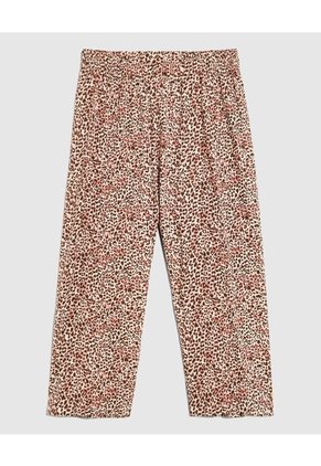 Pijama De Pantalón Y Cuello Redondo Mujer Para Mujer Café Patprimo