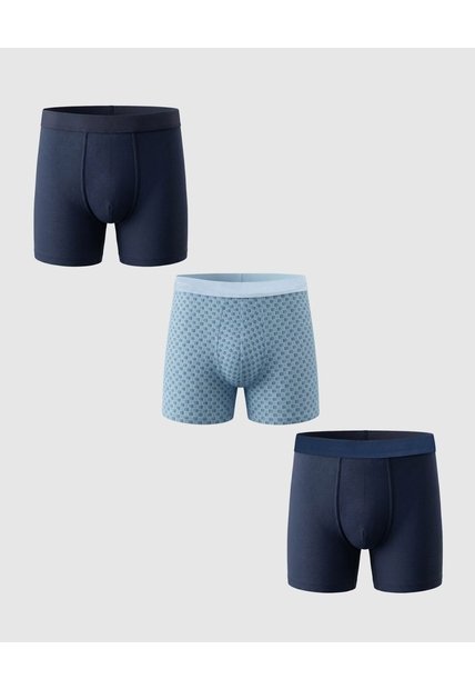 Pack X3 Bóxers Medio Anatómicos Para Hombre X3 Para Hombre Surtido Patprimo