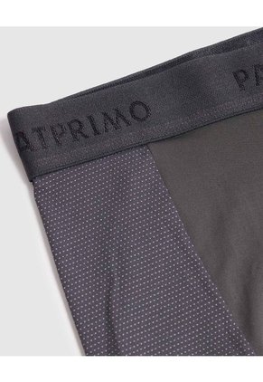 Bóxer Con Paneles Microperforados Para Hombre X1 Para Hombre Gris Patprimo