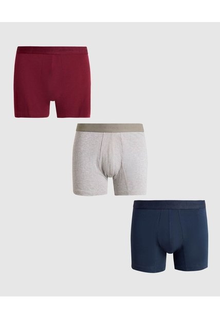 Pack X3 Bóxers Medio Anatómicos Para Hombre X3 Para Hombre Surtido Patprimo