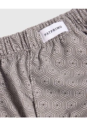 Calzoncillo Clasico Estampado  X1 Para Hombre Gris Patprimo