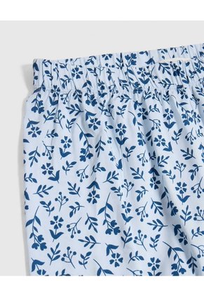 Pijama Con Pantalón Recto Para Mujer Para Mujer Azul Patprimo
