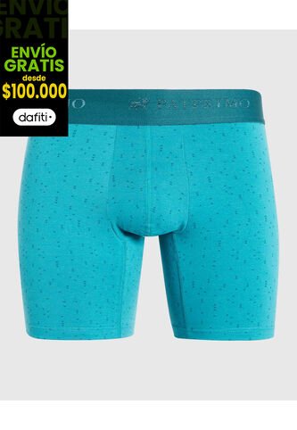 Boxer X1 Para Hombre Filete Medio Color Verde Marca Patprimo #44000180 Patprimo