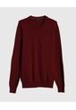 Saco Tejido Con Parches  Para Hombre Vino Patprimo de Patprimo