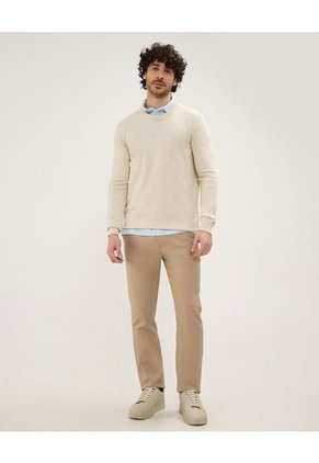 Saco Para Hombre Cuello Redondo Color Beige Marca Patprimo #44330215