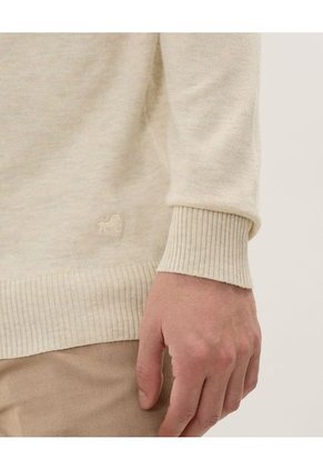 Saco Para Hombre Cuello Redondo Color Beige Marca Patprimo #44330215