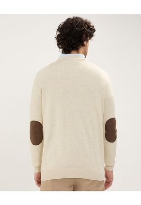 Saco Para Hombre Cuello Redondo Color Beige Marca Patprimo #44330215