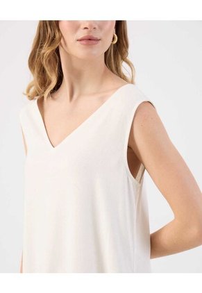 Vestido  Para Mujer M/Sisa Medio Color Crema Marca Patprimo #30171079