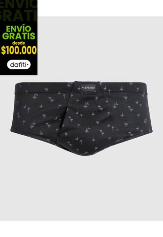 Boxer X1 Para Hombre Clasico Color Negro Marca Patprimo #10044-H0 Patprimo