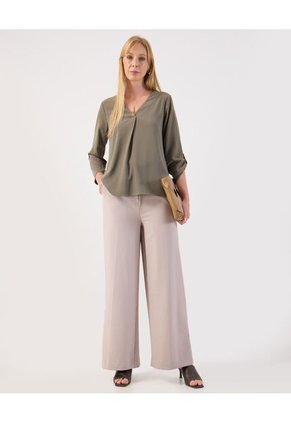 Blusa  Para Mujer Manga 3/4 Color Verde Marca Patprimo #30123628