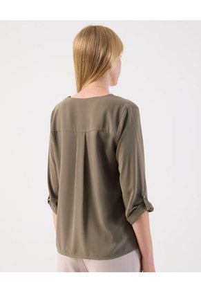 Blusa  Para Mujer Manga 3/4 Color Verde Marca Patprimo #30123628