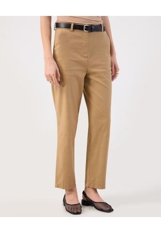 Pantalón  Para Mujer Chino Color Beige Marca Patprimo #30072053 Patprimo