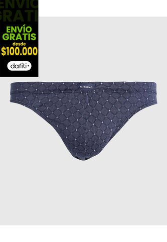 Boxer X1 Para Hombre Tanga Color Azul Marca Patprimo #10054-H0 Patprimo