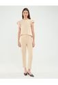 Pantalón Para Mujer Moda Color Crema Marca Patprimo #30071995 de Patprimo