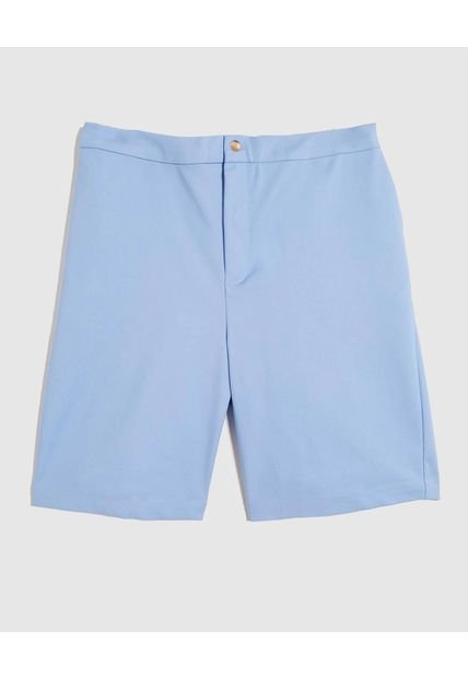 Short Para Mujer Multiusos Plano Color Azul Marca Patprimo #14190001