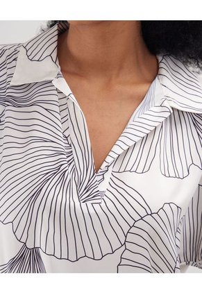 Blusa Para Mujer Manga Corta Color Blanco Marca Patprimo #30123340