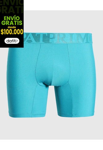 Boxer X1 Para Hombre Filete Medio Color Azul Marca Patprimo #44000152 Patprimo